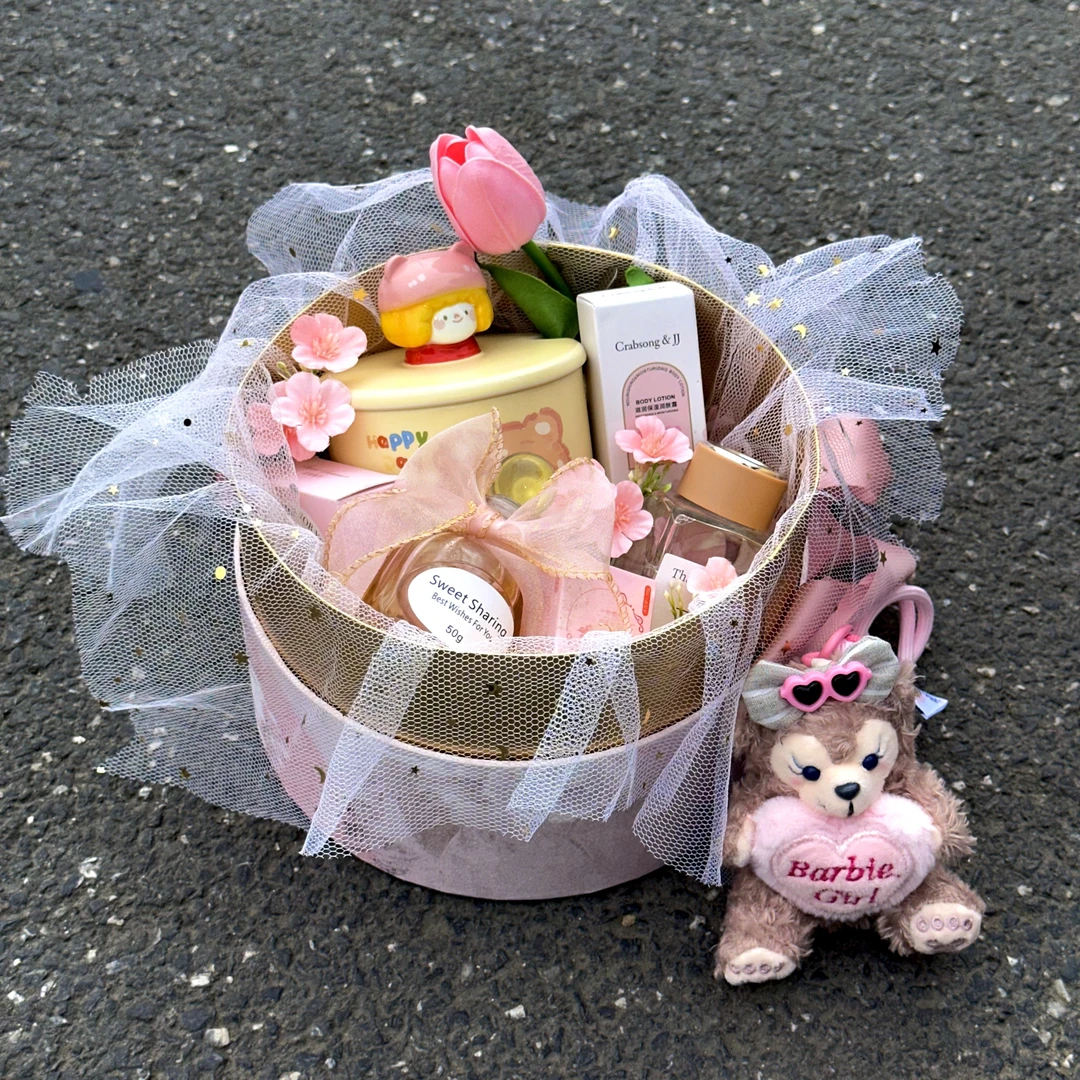 伴手礼礼盒女伴娘姐妹团抱抱桶闺蜜礼物高档实用送女生结婚婚礼