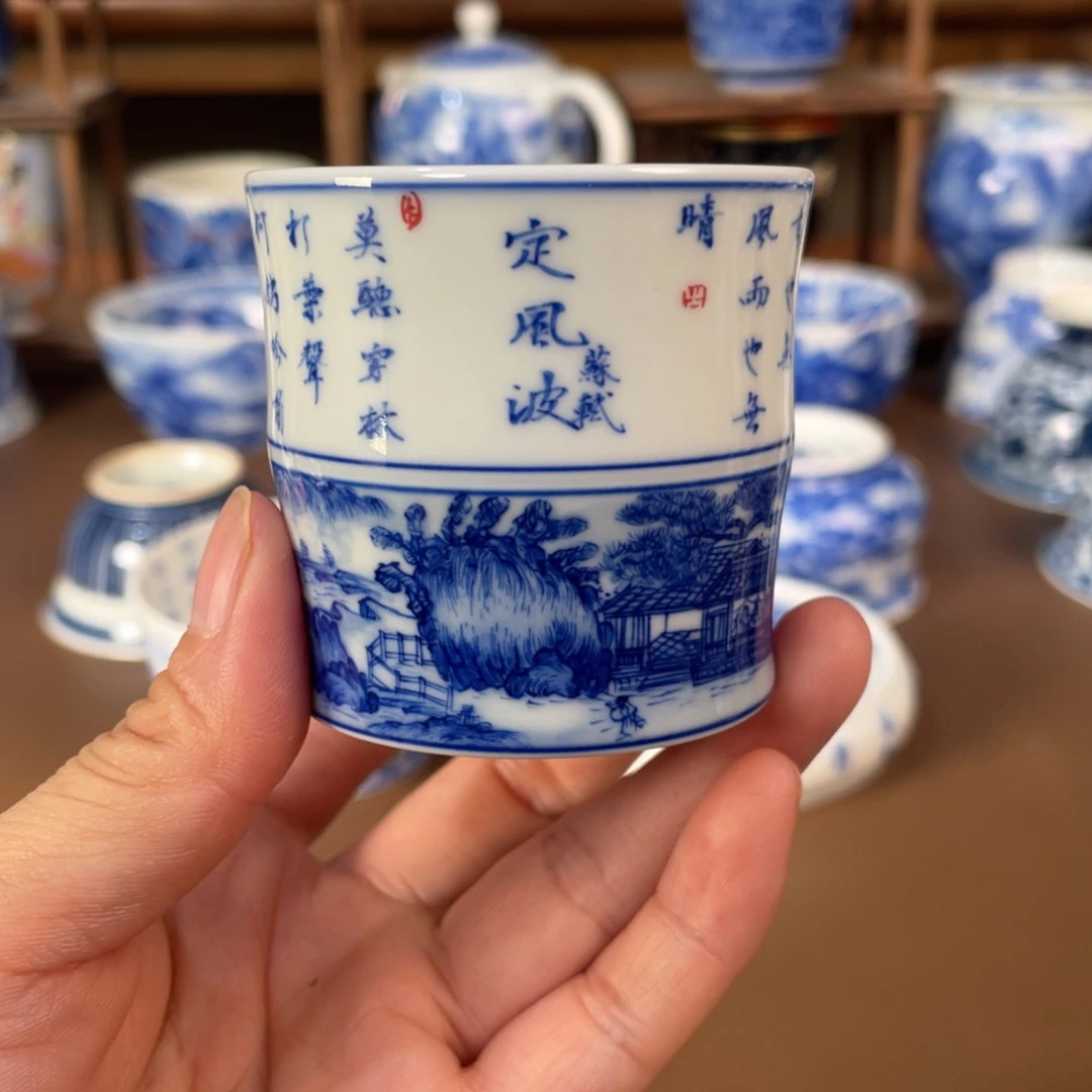 景德镇陶瓷手工手绘