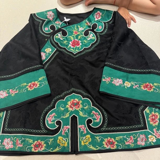 5710#《太太服》重工国服富贵外套新中式