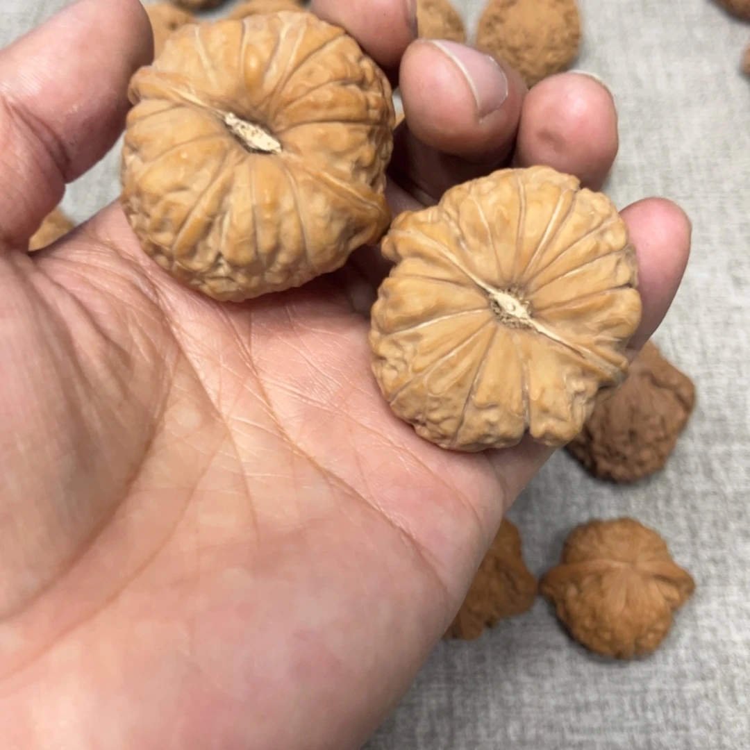 把件文玩核桃南瓜墩