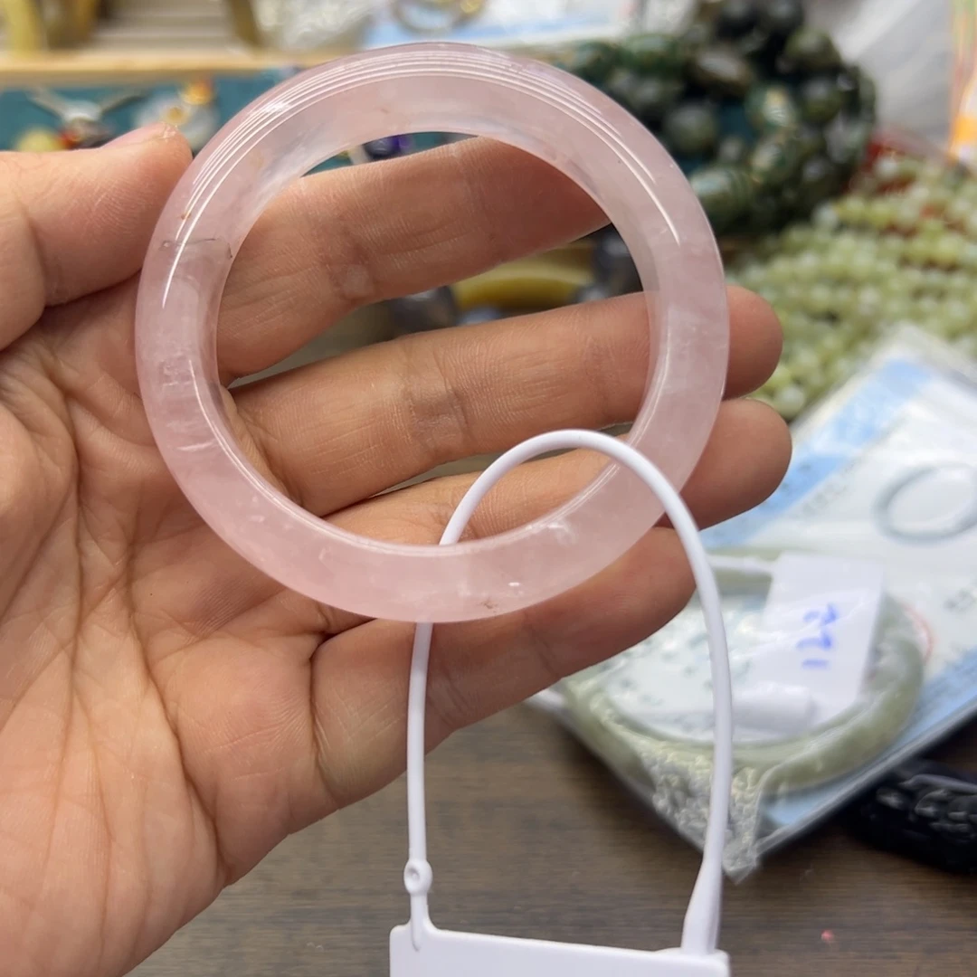 手镯未镶嵌水晶54.5圈围1695瑕