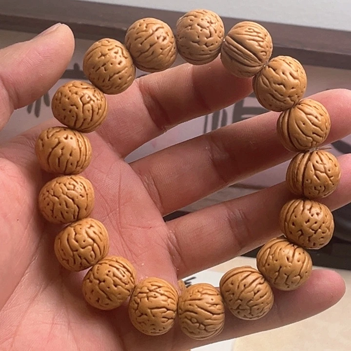 吊坠桃核桃核肉纹元宝17