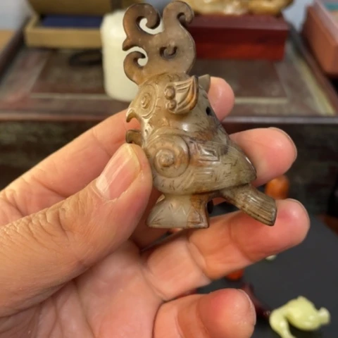 和田玉吊坠未镶嵌西**南