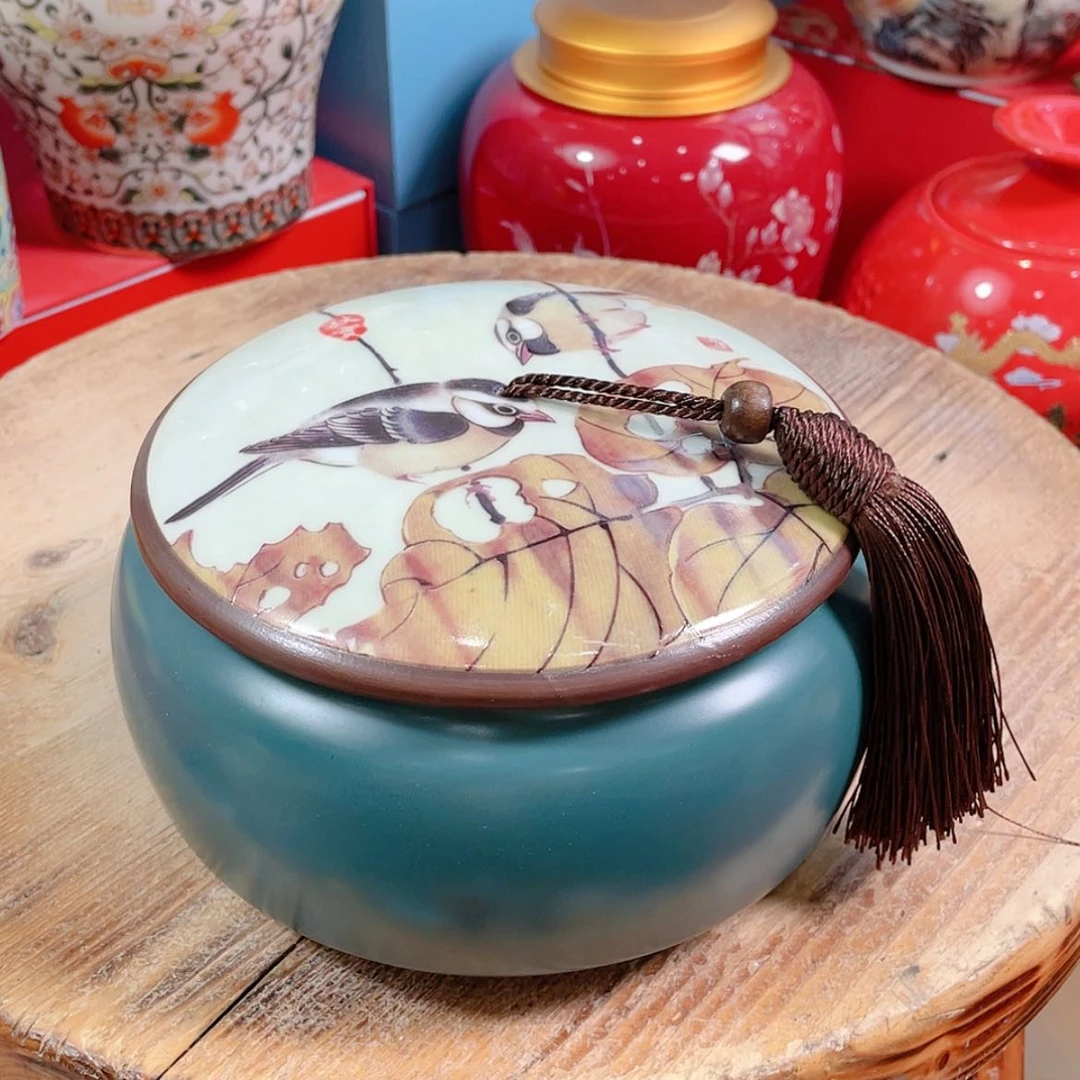 【闪购商品】罐陶瓷茶叶罐密封罐
