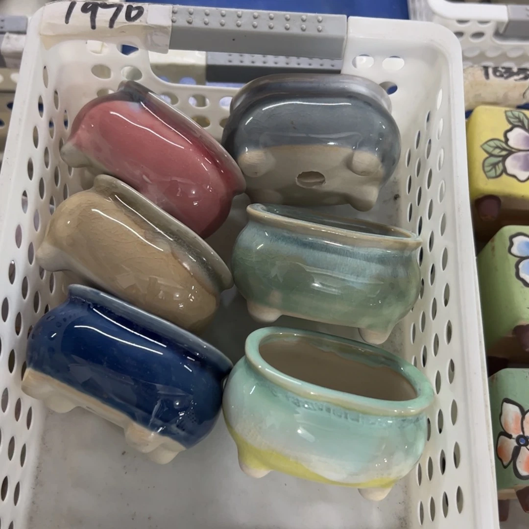 陶瓷多肉小花盆@@1970