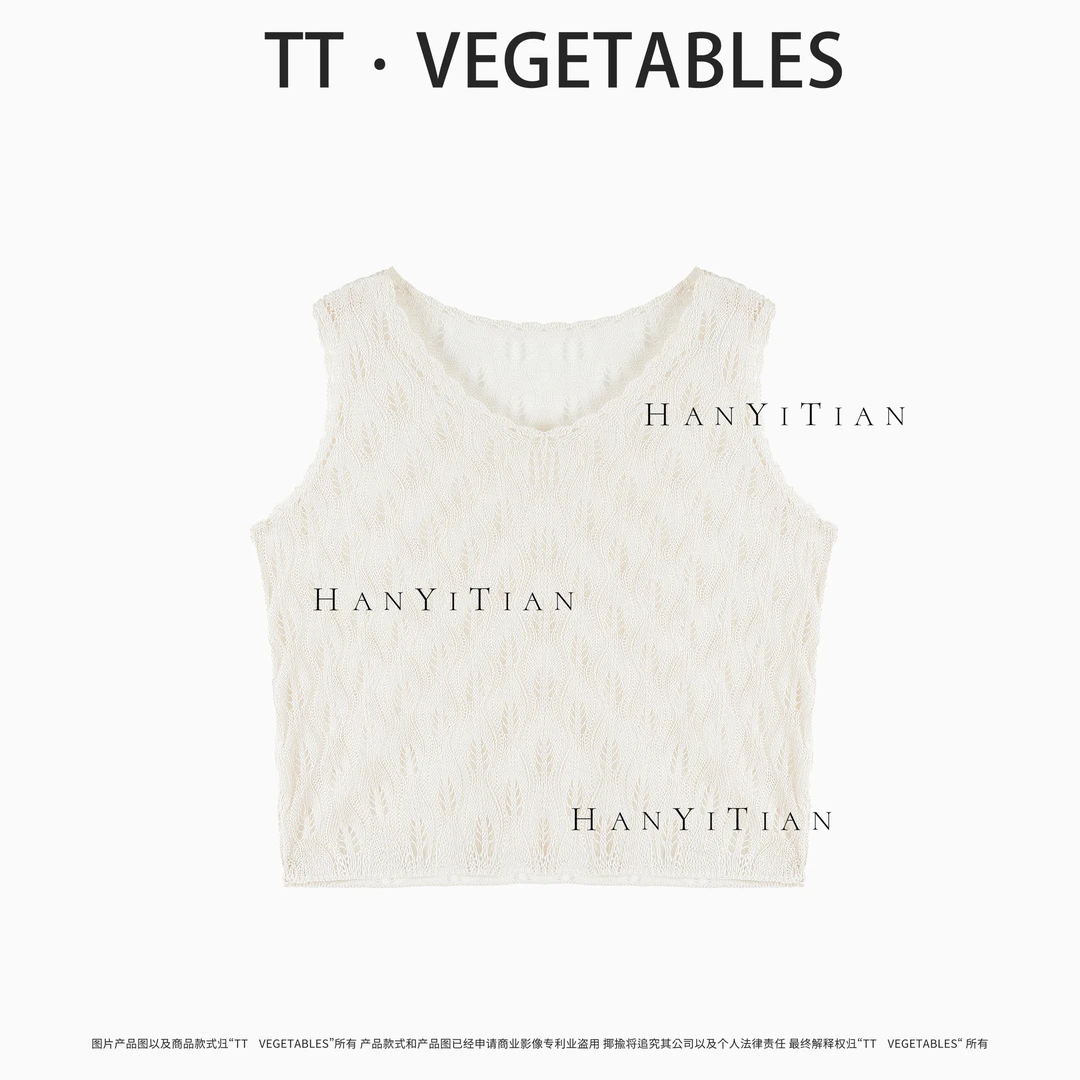 熙仲 25新款针织衫宽松背心女511490