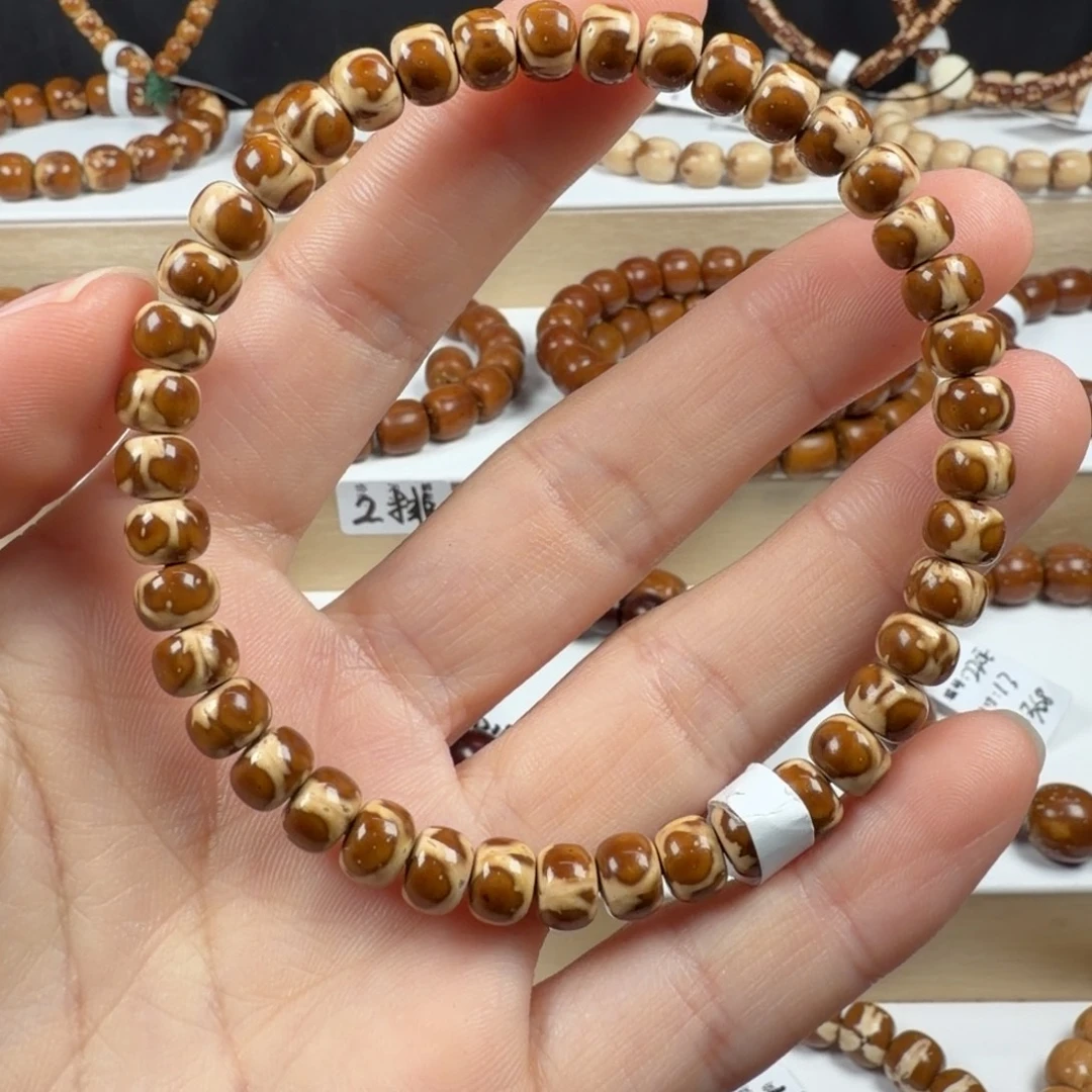 紫金鼠手串203纯肉老型花皮 6 .8mmD