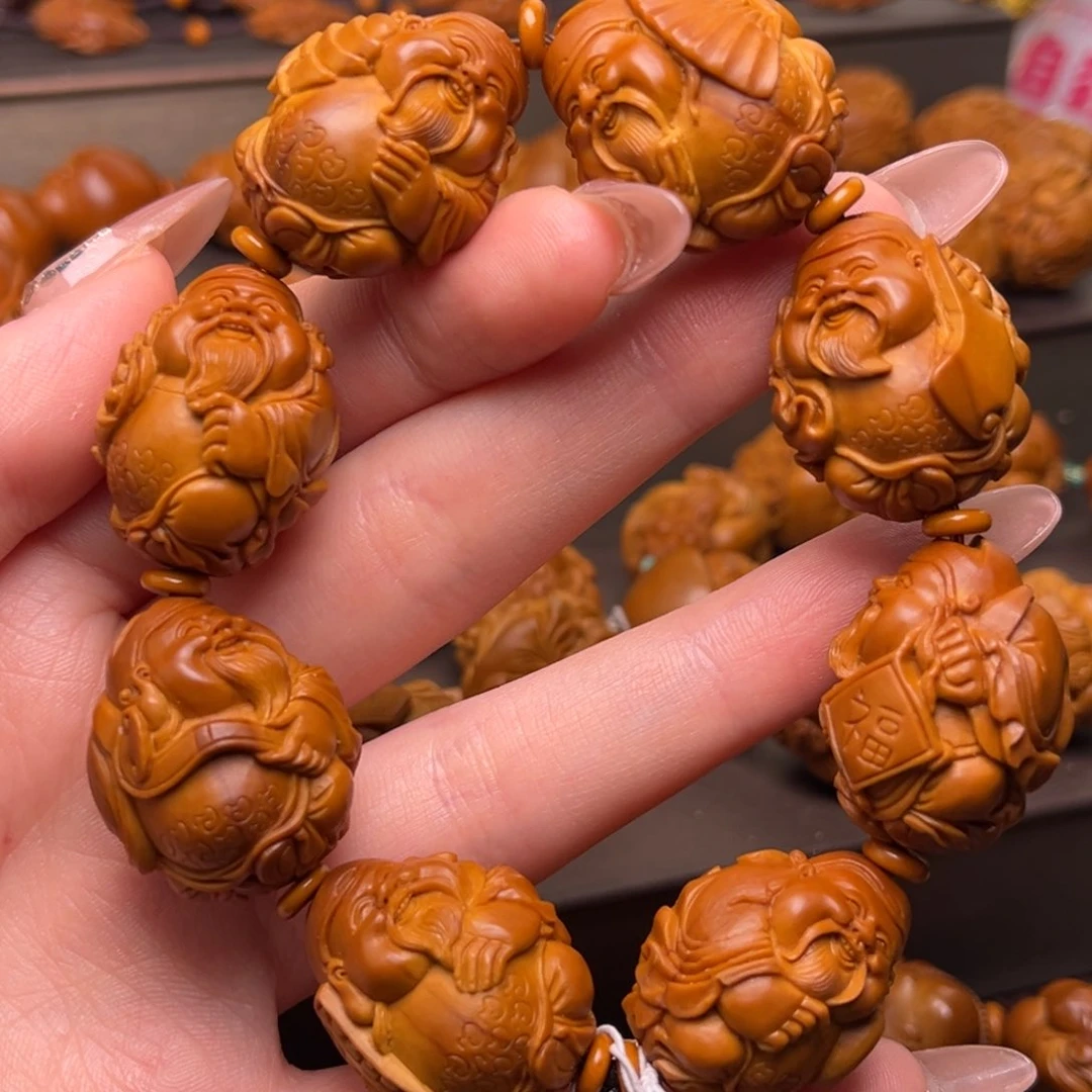 手串/手链橄榄核财神