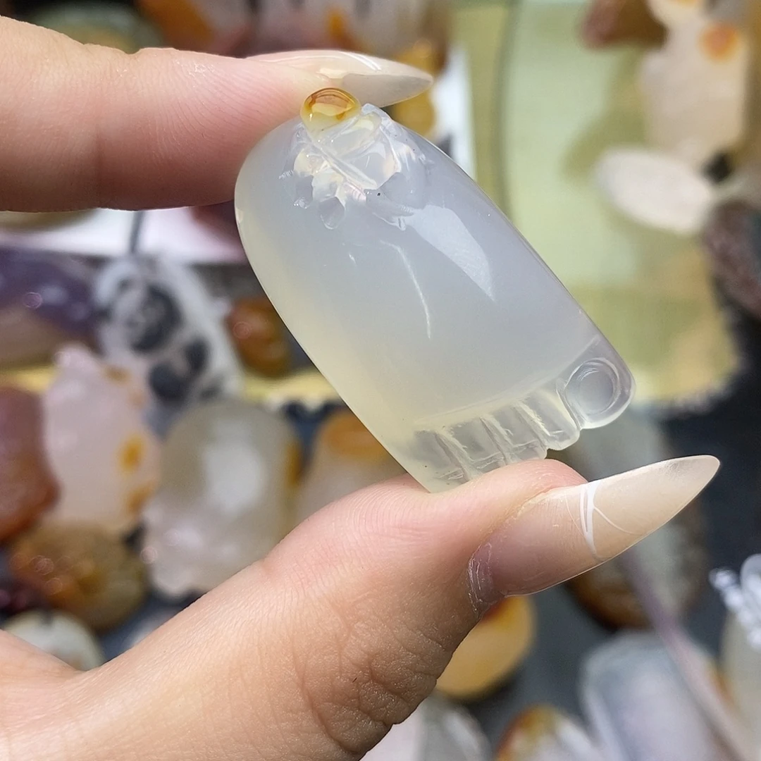 玛瑙/玉髓未镶嵌颈饰