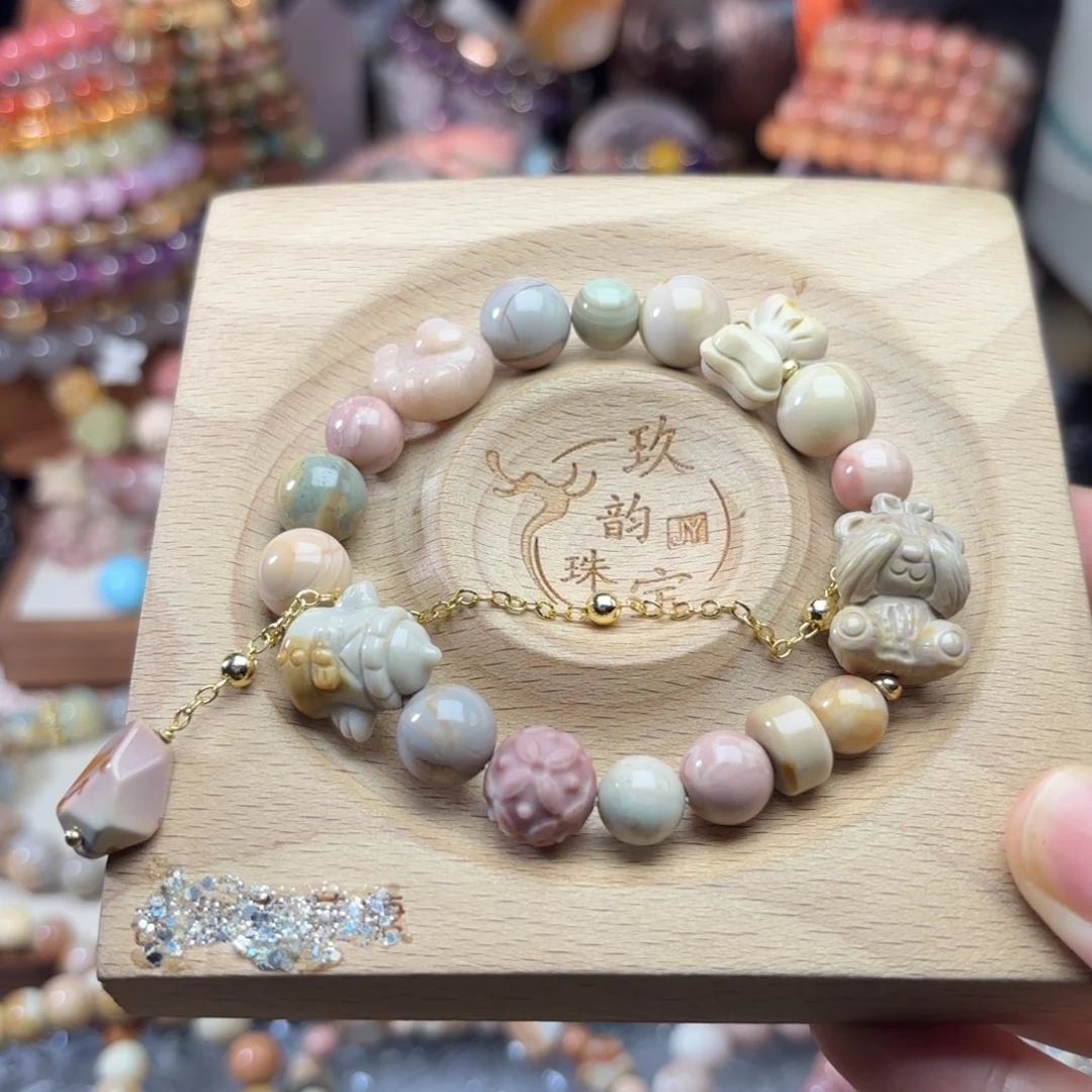 未镶嵌石英质玉珠宝半成品