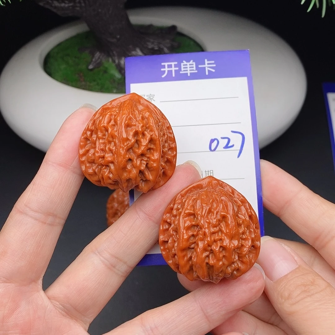 把件文玩核桃36金牛027