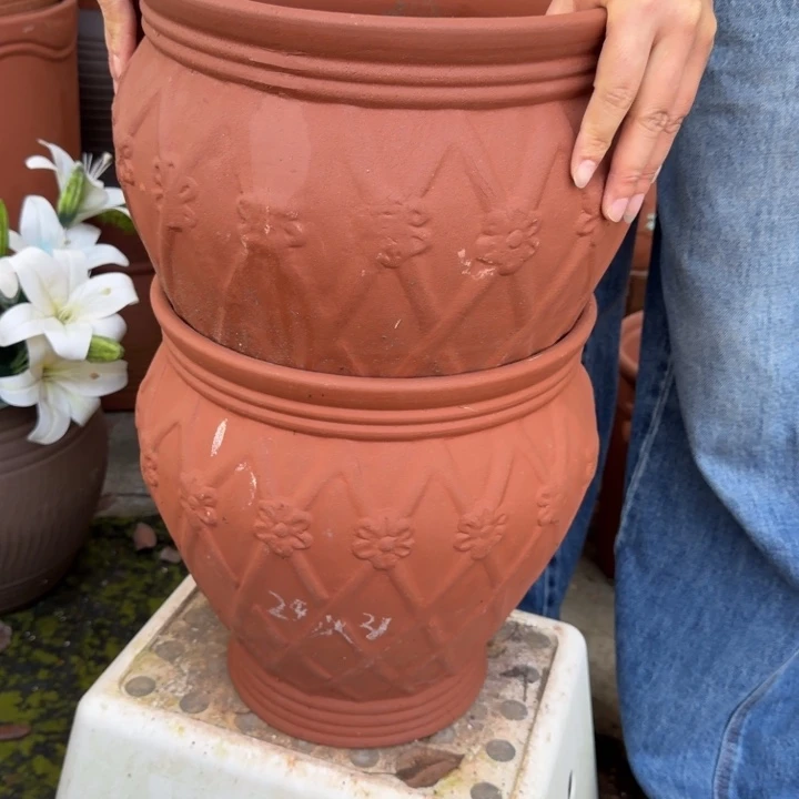 花盆紫砂口28高30宜兴紫砂