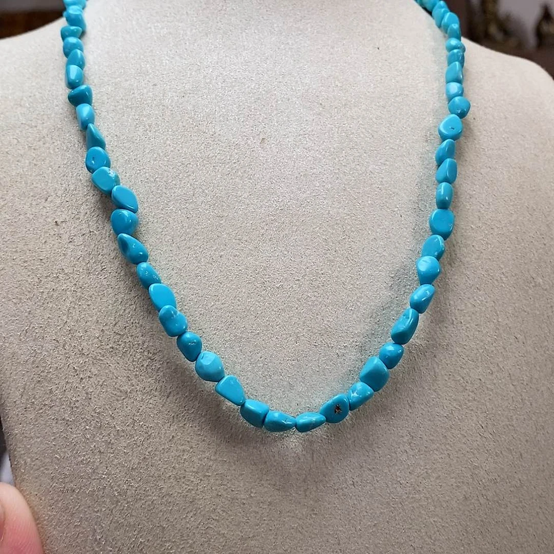 未镶嵌绿松石珠宝奇石