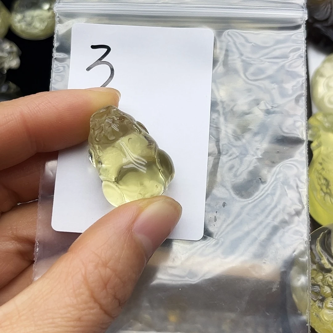 水晶颈饰未镶嵌黄水皮休3号