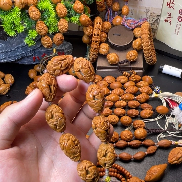 手串/手链橄榄核荷叶鱼