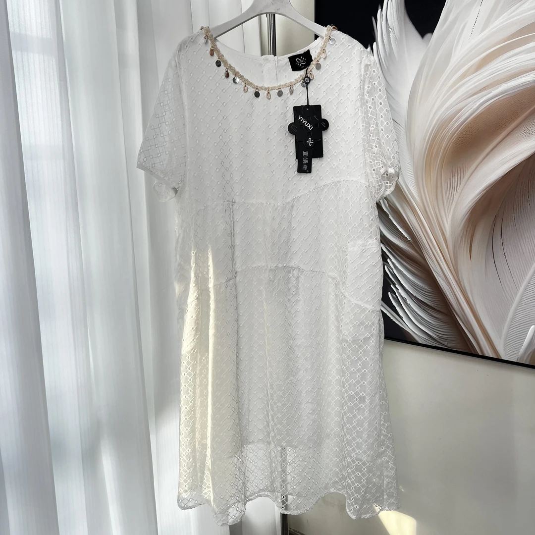 【宜语析】仙女风优雅夏季连衣裙-5315