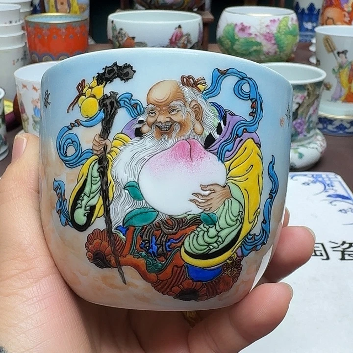 景德镇手工手绘展示