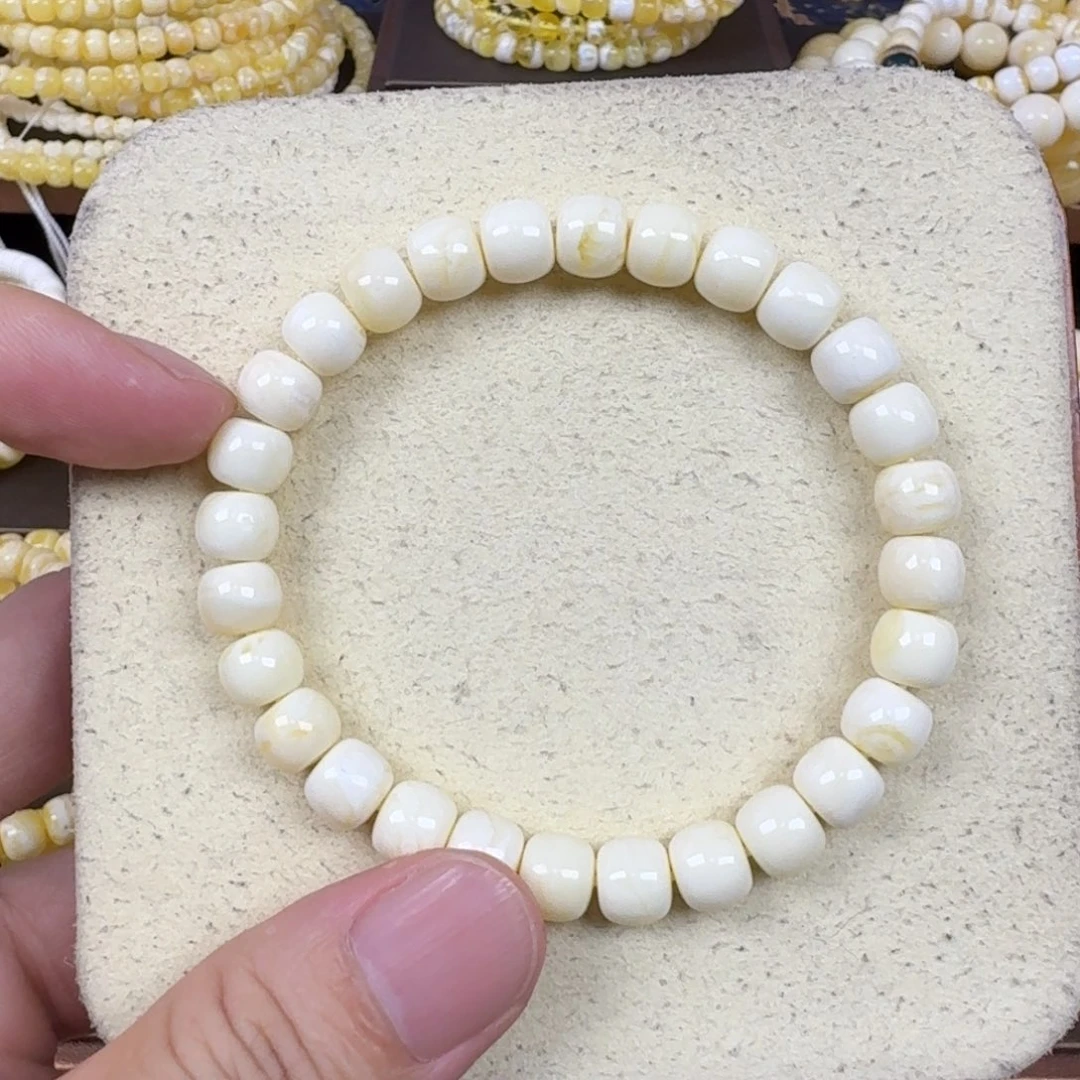 未镶嵌琥珀手链?****8mm精工老型