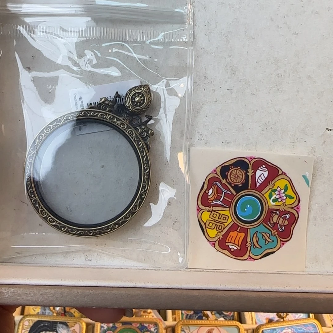 多***意吊坠古祥手绘唐卡