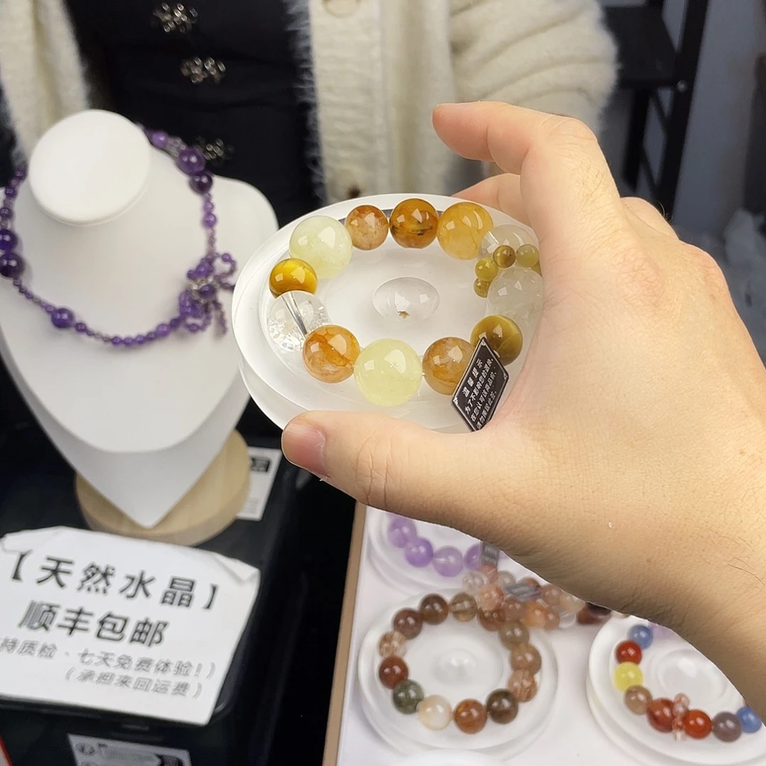 手链银S925镶嵌水晶