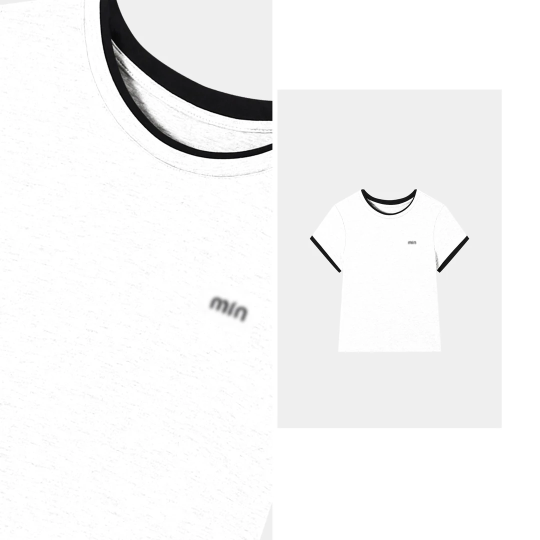 夏季简约舒适休闲百搭短袖T恤H72521