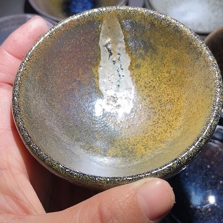 茶盏603 建窑建盏落灰烧
