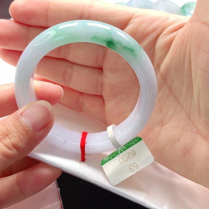 翡翠手镯未镶嵌53正