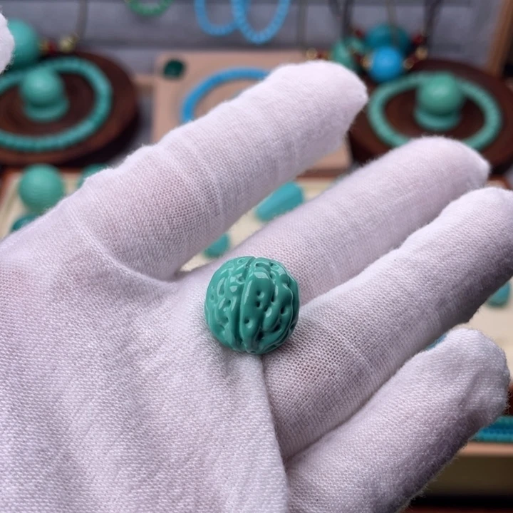 精品雕刻珠子卡15.4mm