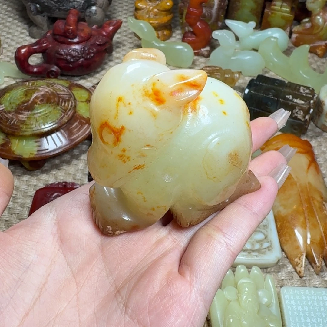 白玉菩提吊坠挂件
