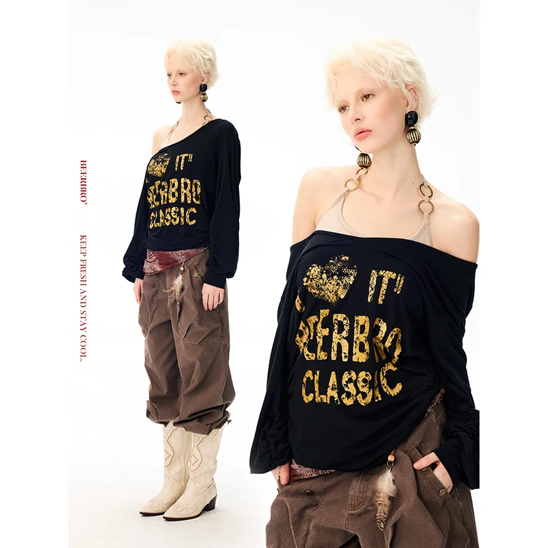 『艺术流浪』爱心蛇纹印花微收腰罩衫/背心BZ25CLM1097-1DD