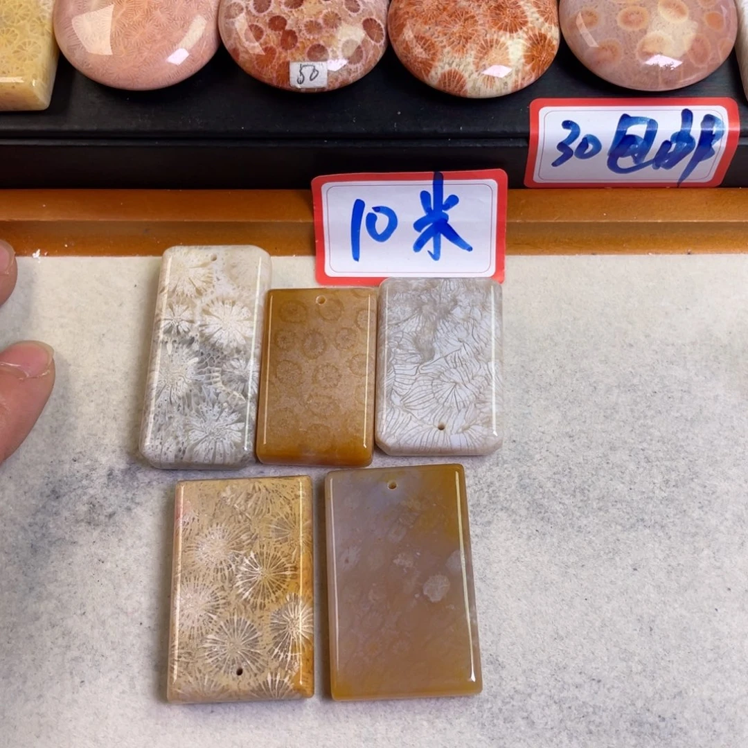 硅化玉吊坠合金手*付