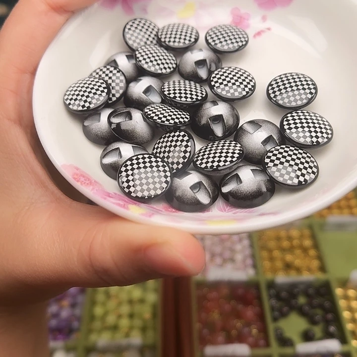 珐琅非遗传承手工圆珠扣