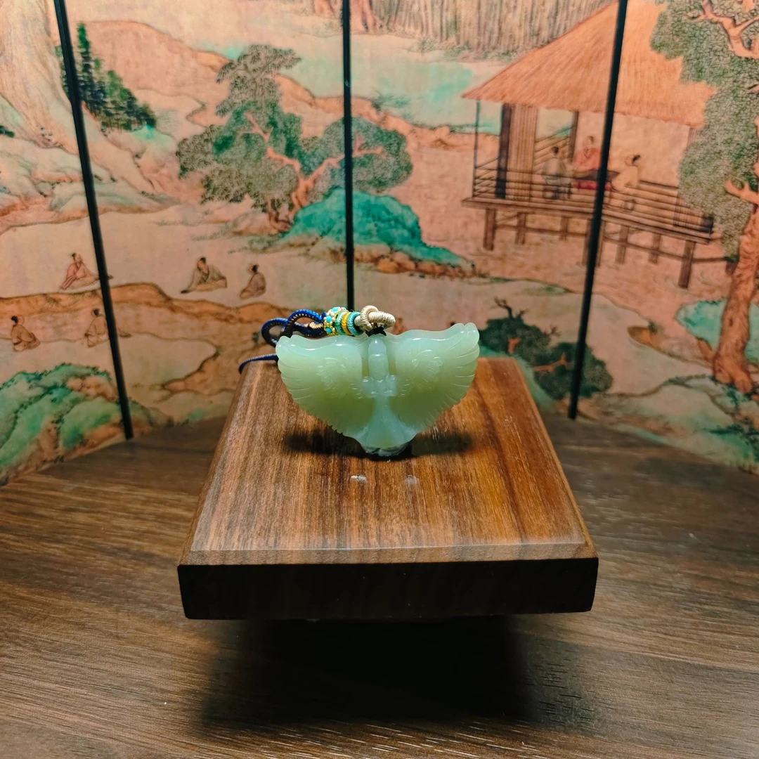 C和田玉天使吊坠0231