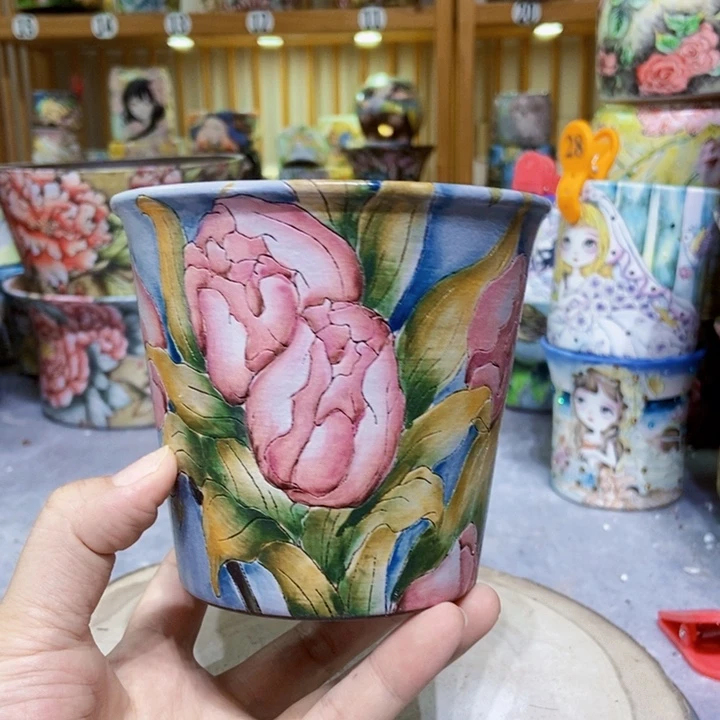 景德镇艺术手绘作品