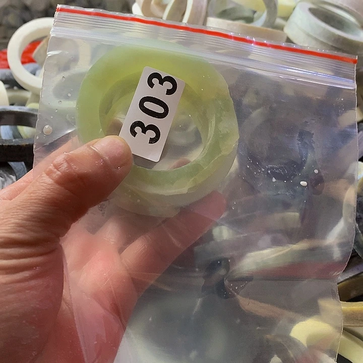 蛇纹石玉原未镶嵌