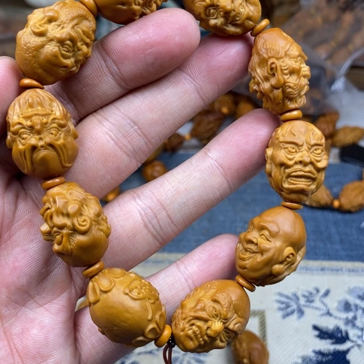 橄榄核手串/手链橄榄核雕工艺手串
