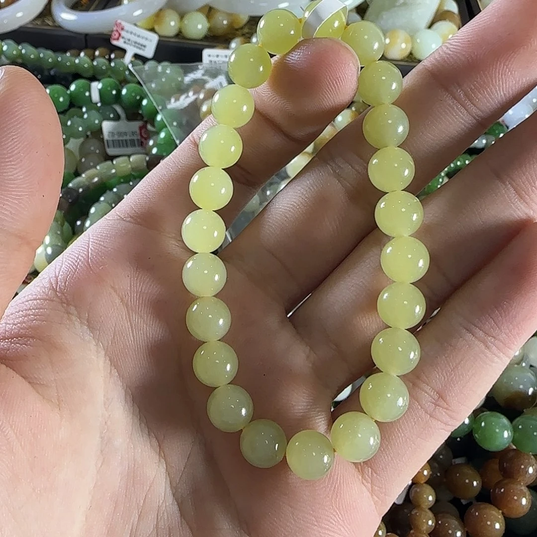 和田玉手链未镶嵌101