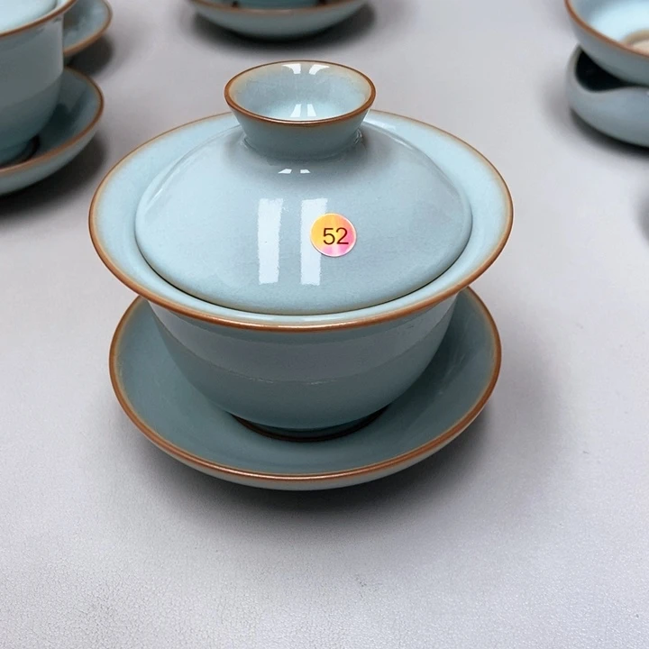 漫***生微瑕元宝盖碗52无礼盒