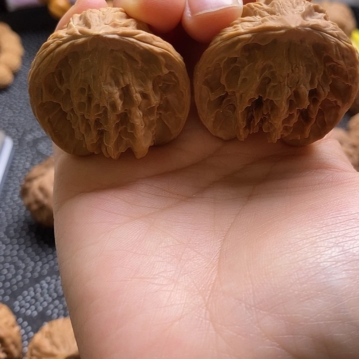 吊坠文玩核桃蛇头38