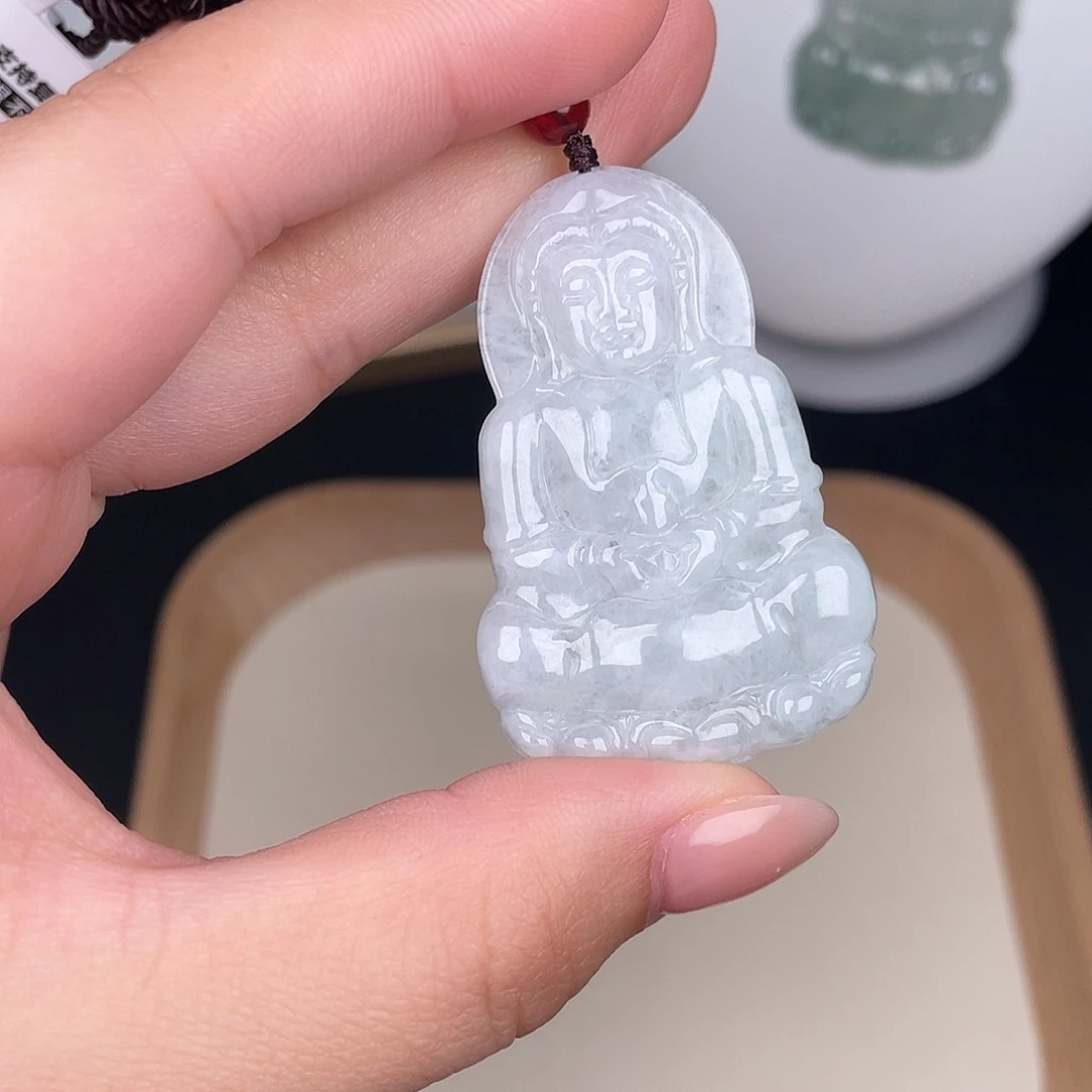 翡翠未镶嵌颈饰zw009