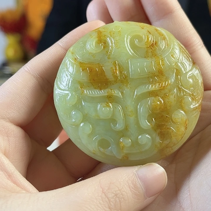 和田玉皮带扣未镶嵌