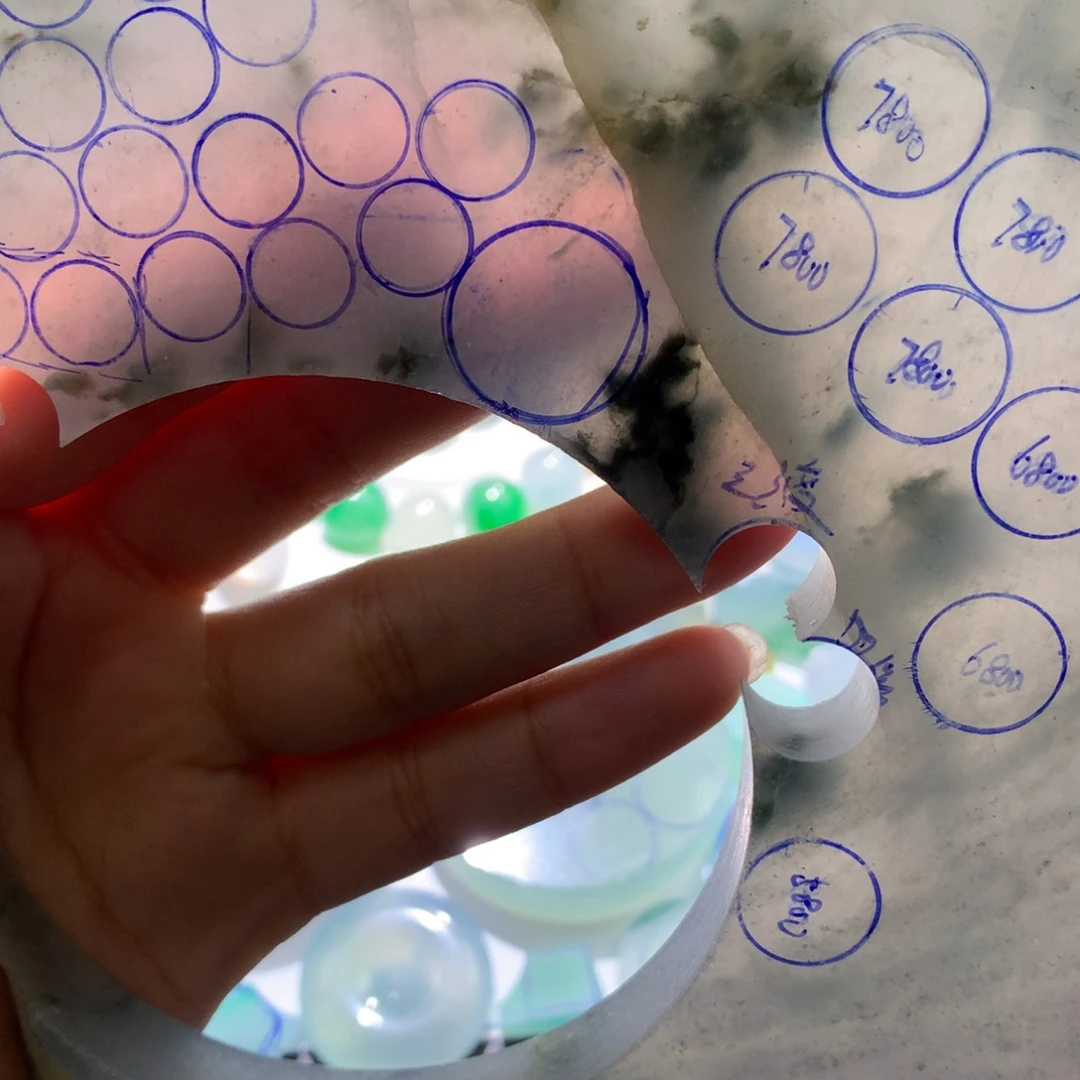 定制翡翠未镶嵌张*茜福利