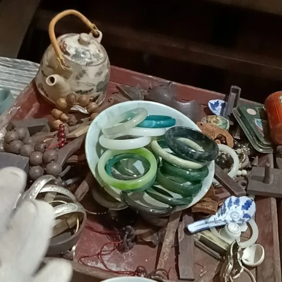 且***吟瓷片B427号工艺品