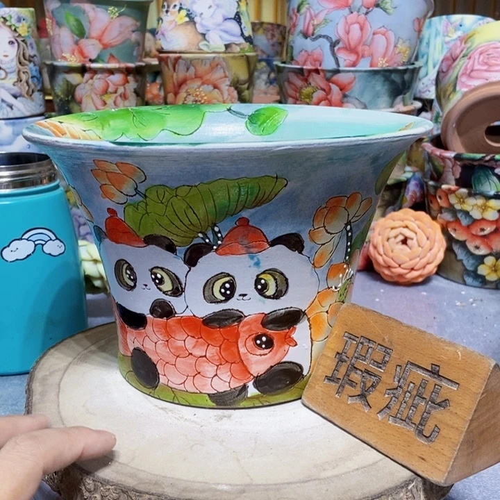景德镇艺术手绘作品