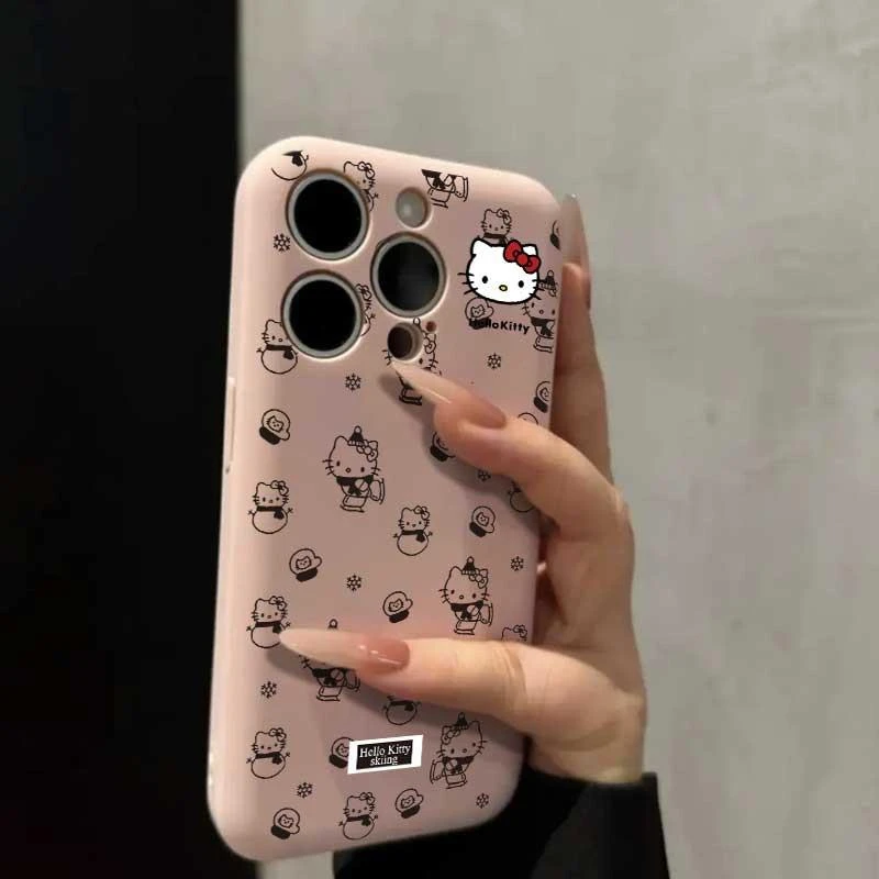 欧克里里可爱凯蒂猫肥皂壳适用苹果16手机壳iphone15promax/14/13