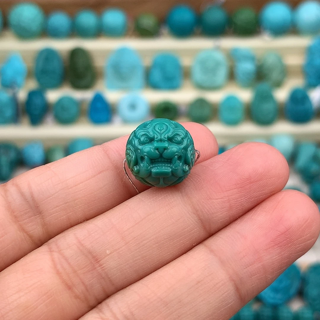 未镶嵌绿松石珠宝奇石12.5