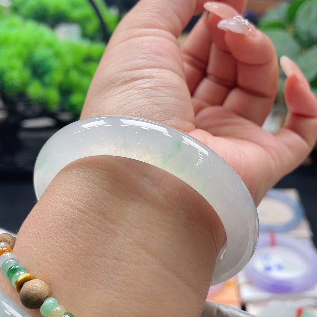 未镶嵌手镯翡翠48号52.8