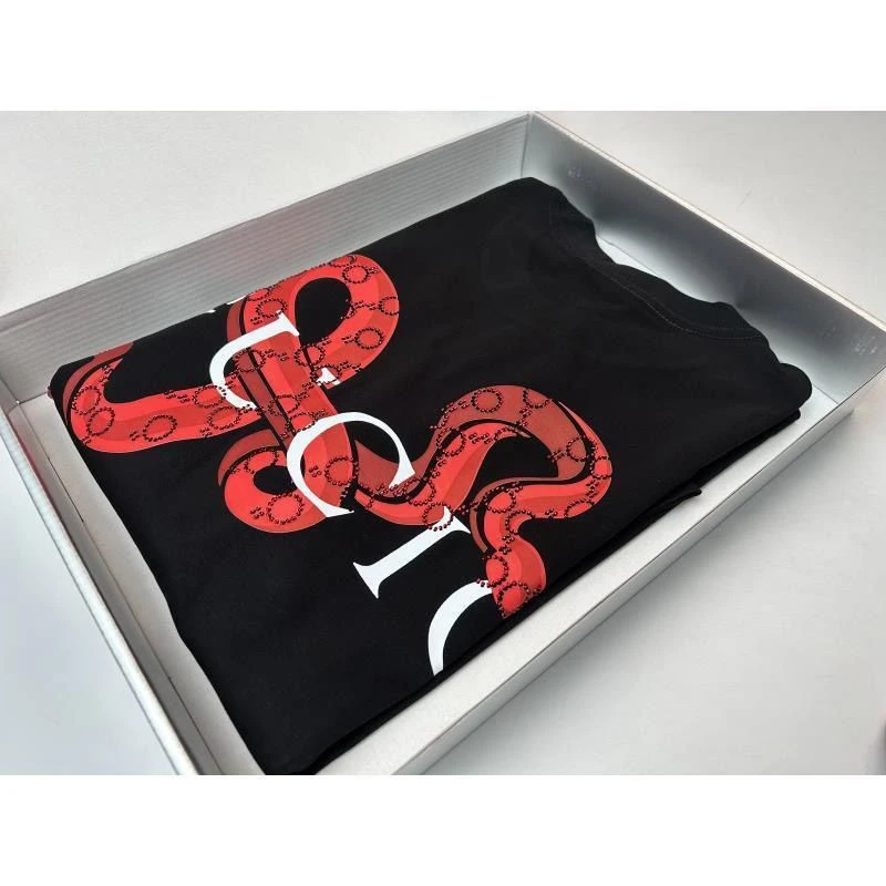 【古家蛇年限定】夏天重磅潮牌短袖圆领休闲T恤J1067-coco9196