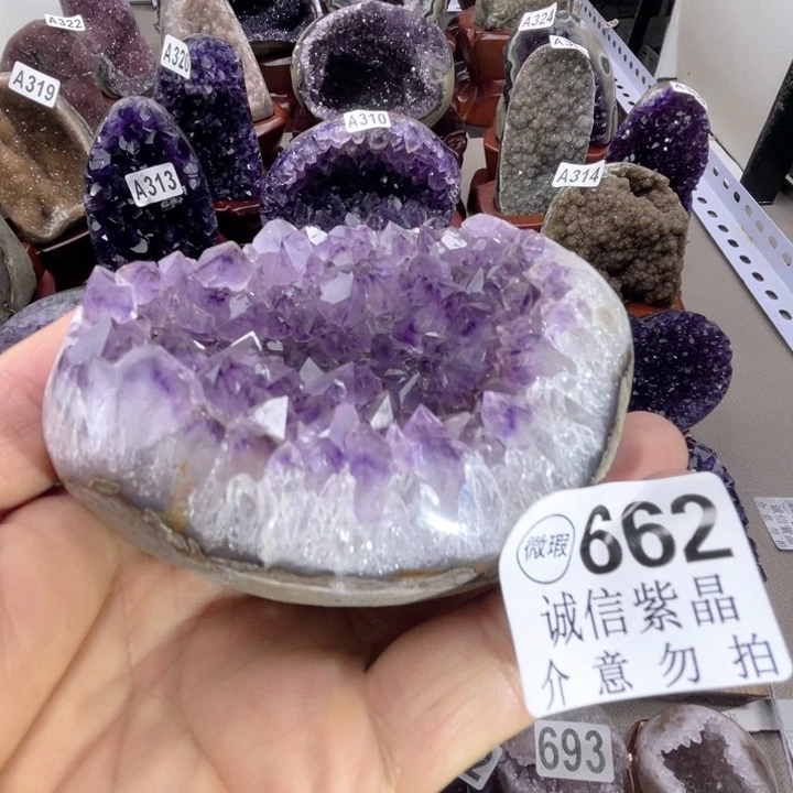 未镶嵌大型摆件（非配饰）紫晶
