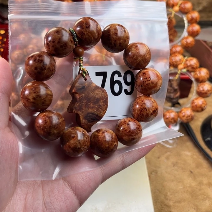 柏木（崖柏）手串/手链2.0金刚骨料